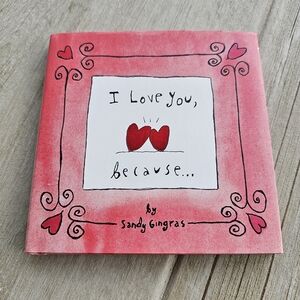 'I Love You Because' Book Valentine's Day Gift